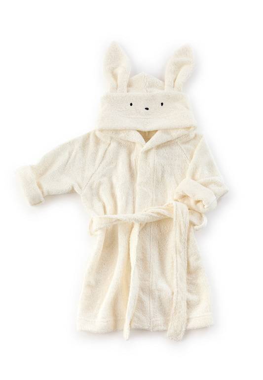 Accappatoio bambino 2-4 anni, crema