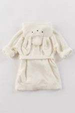 Accappatoio bambino 2-4 anni, crema