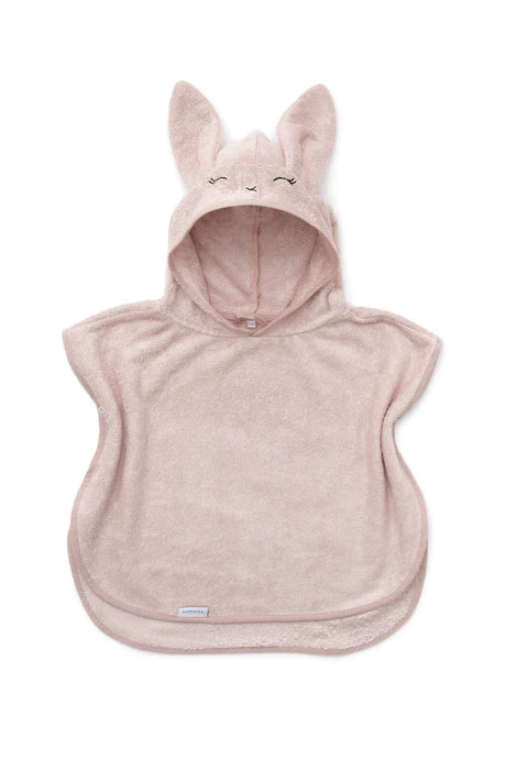 Poncho bambino 2-4 anni, rosa