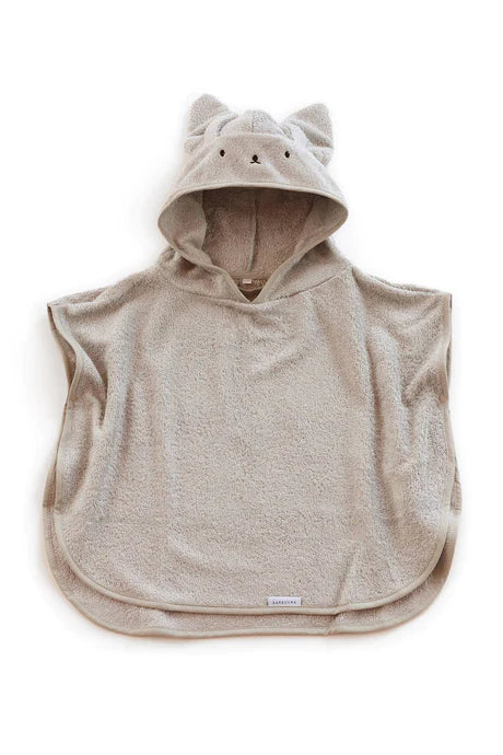 Poncho bambino 2-4 anni, cammello