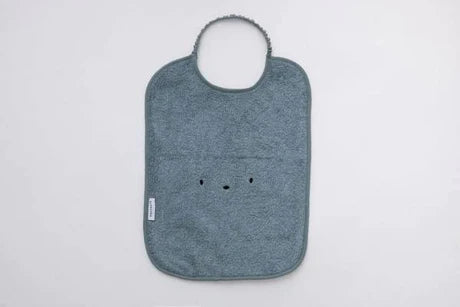 Bavaglino in spugna XL blu