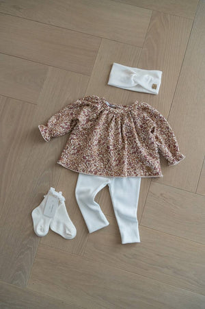 Legging bimba - Offwhite