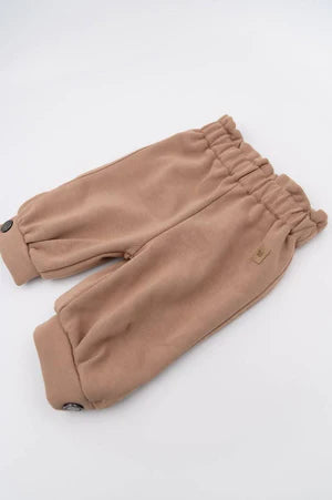Pantalone a caramella bimba - Camel