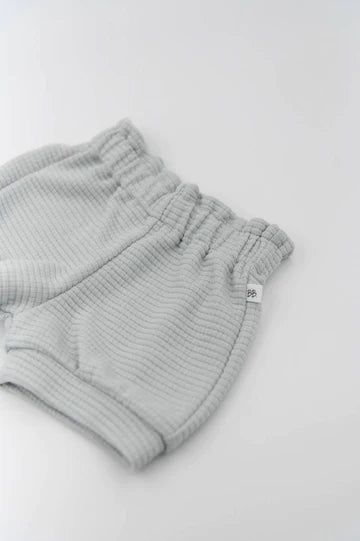 Pantaloncino corto a palloncino - Azzurro