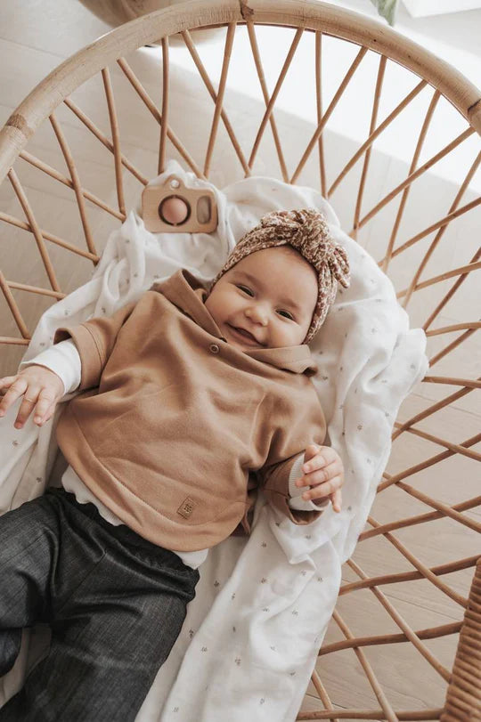 Maglia Poncho - Camel