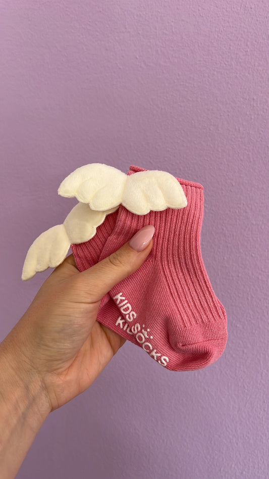 Calzini neonato con ali