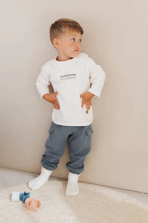 Pantaloncino con tasche - Jeans Blue
