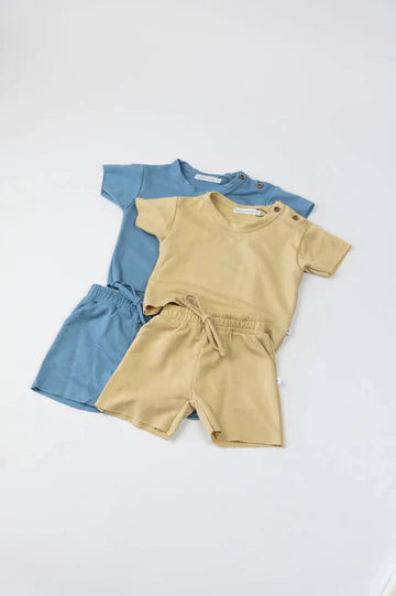 Pantaloncino tuta bimbo/a - Blu