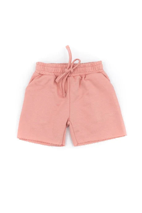 Pantaloncino tuta bimbo/a - Rosa Scuro