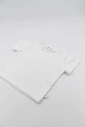 Shirt maniche corte girocollo - Bianco