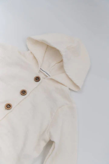 Cardigan Muslin - Bianco