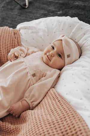 Tutina con ricamo - Water Pink