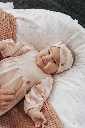 Tutina con ricamo - Water Pink