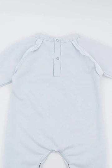 Tutina raglan logo Bamboom - Water Blue