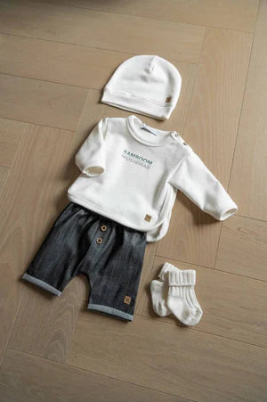 Maglia Logo Bamboom - Offwhite