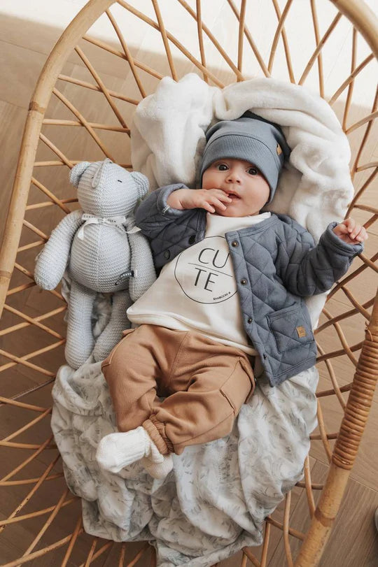 Cappellino Beanie - Jeans Blue