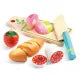 Affettare su un tagliere - alimenti
