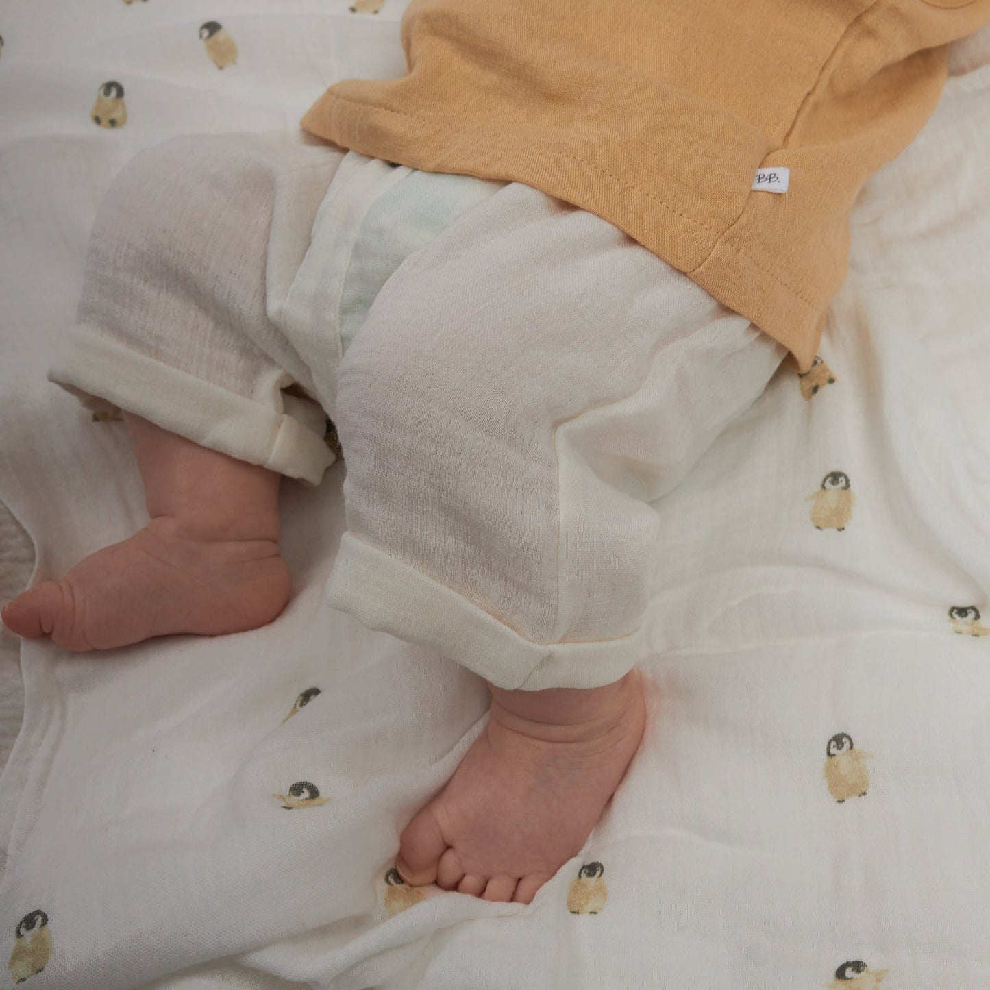 Short bimbo Muslin - Bianco