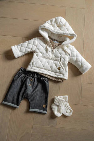 Felpa con logo - Offwhite