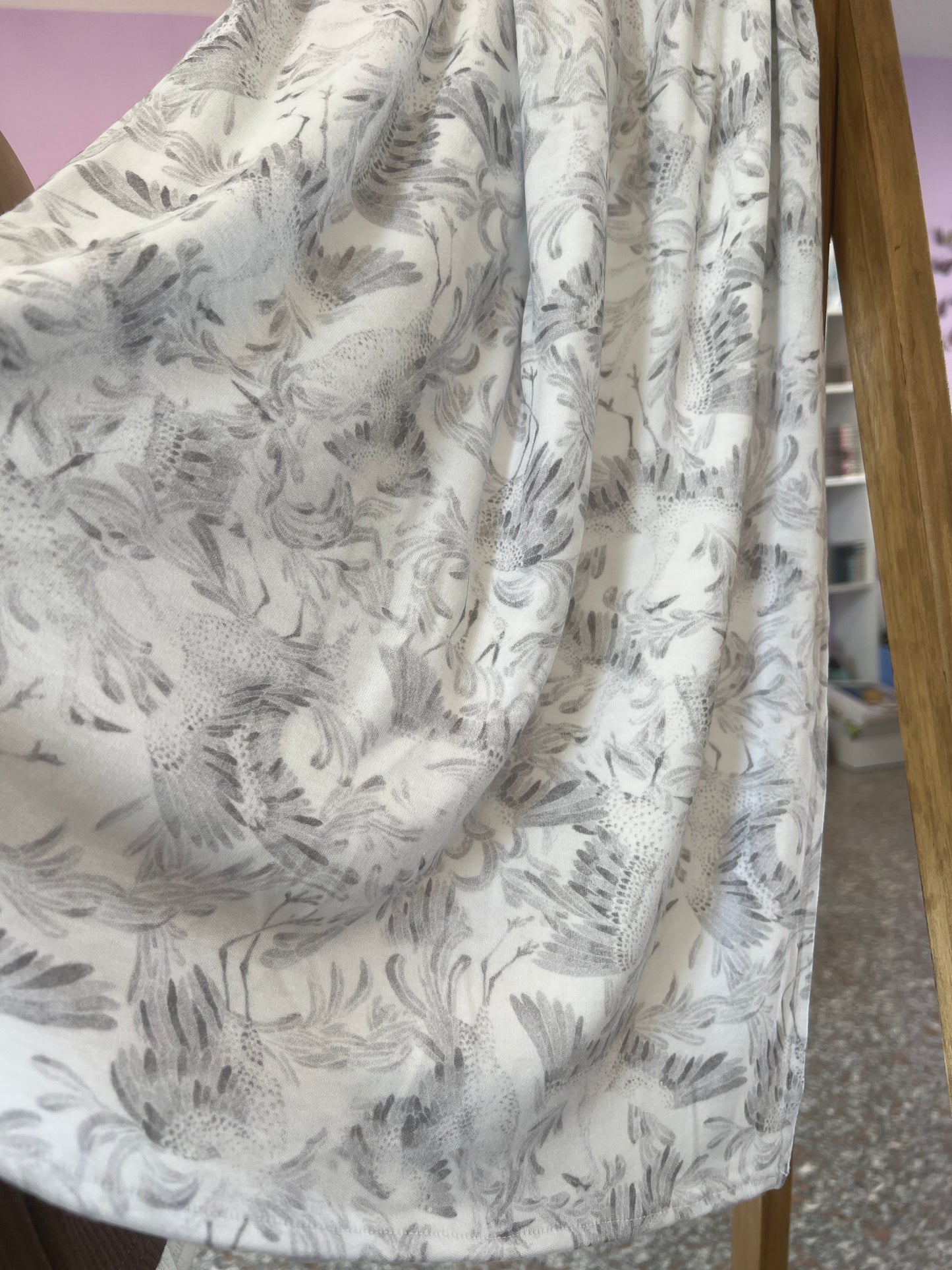 Swaddle Jersey - Swans