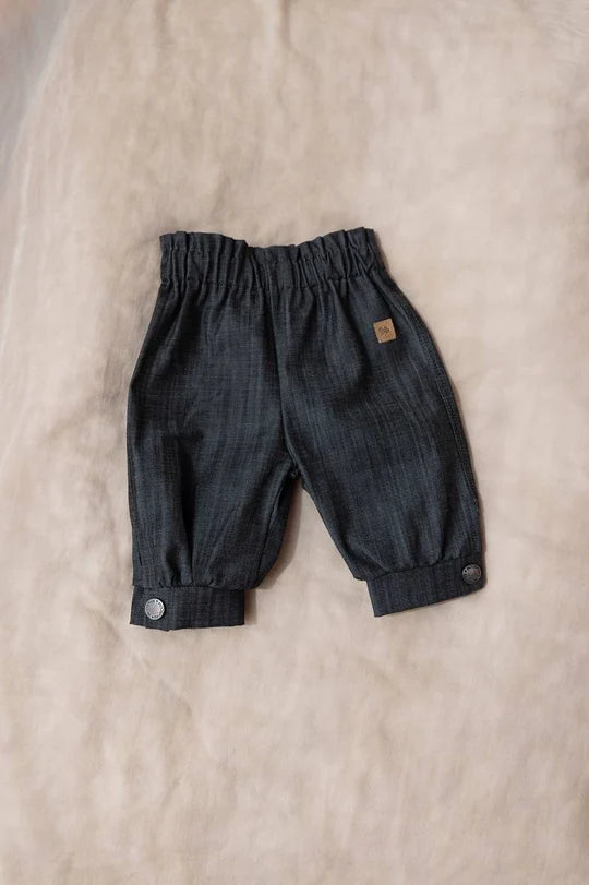 Pantalone a caramella bimba - Dark Grey