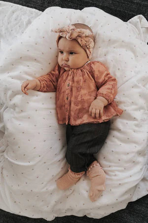 Pantalone a caramella bimba - Dark Grey