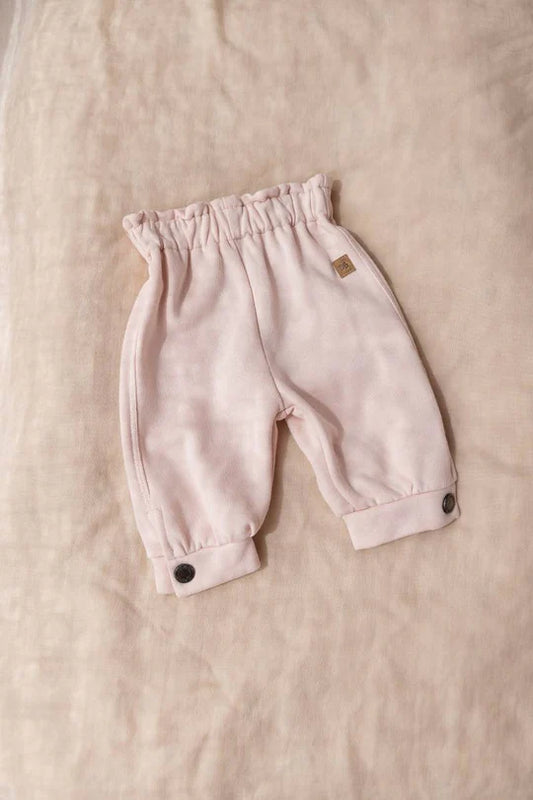 Pantalone a caramella bimba - Water Pink