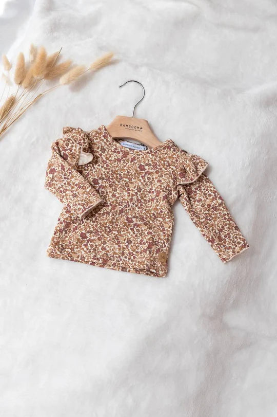 Shirt con spalle volant - Emily