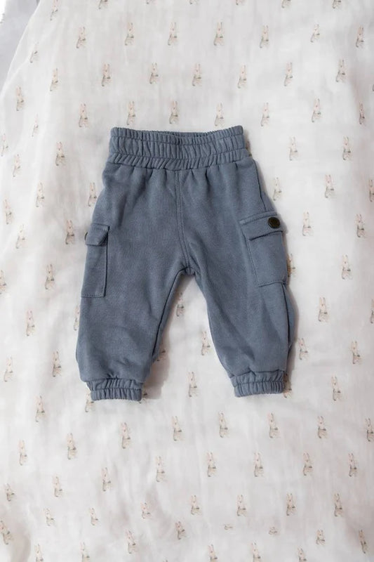Pantaloncino con tasche - Jeans Blue