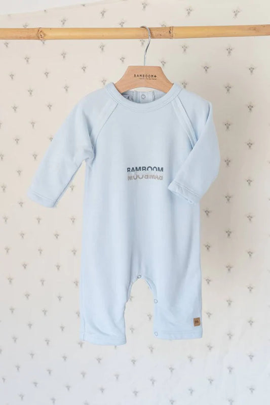 Tutina raglan logo Bamboom - Water Blue